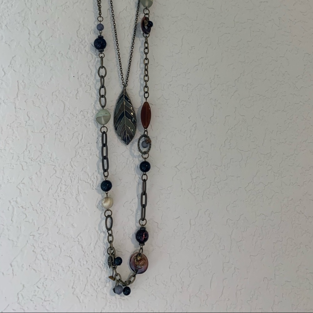 Leaf Pendant Necklace